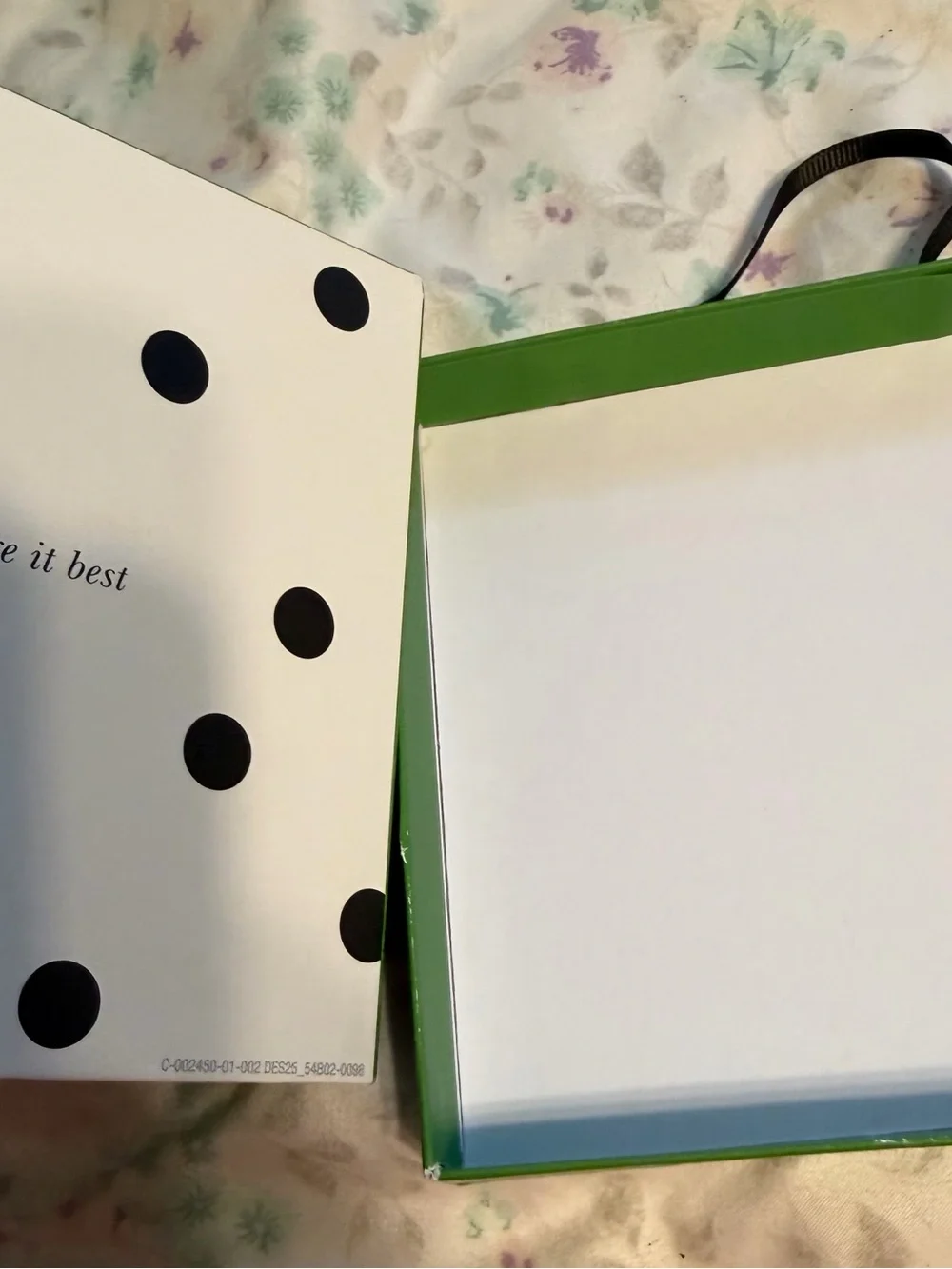 kate spade Navy Flower Drop Earrings NIB